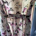 Fashion Bug VINTAGE  Pink and Cream Floral Midi Dress Photo 4