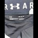 Under Armour ‎ Heat Gear Women's Black Pixel Color Leggings Compression Medium Photo 1