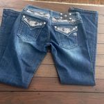 Miss Me Stylish boot cut rhinestones jeans Photo 8