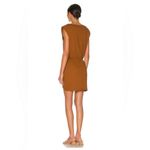 l*space L* Amber Orange Brown Jesse Cotton Mini Dress Sz.M Photo 2