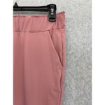 Joie  Women's Pull On Pants Solid Pink Size Small Straight Leg Elastic Waist Photo 7