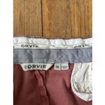 Orvis ‎ Women Plus Sz 20 Shorts Mauve Canvas Chinos Long Bermuda Stretch Photo 3