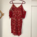 Adelyn Rae  Krista Cold Shoulder Lace Dress Photo 5