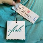 Vfish Aqua Casual Tiered Ruffle Boat Neck Dress Size L Photo 5