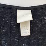 H&M NWOT cropped knit black bell sleeve top, size medium Photo 2