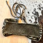 RONNY KOBO X‎ REVOLVE NWT Freya Keyhole Bra Top Capulet Olive Green Size Small Photo 5