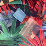 J. McLaughlin  Multicolor Floral Leaf Long Sleeve Button Down Women's size Medium Photo 8