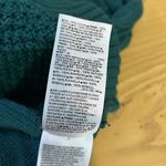 Gap Forest Green Cable Knit Sweater Crew Neck Winter Pullover Womens Small Photo 5