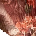 Hutch  Nalina Wine Red Floral Tiered Sleeveless Formal Maxi Dress 14 Photo 12