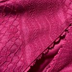 Free People Miss Connections Dress Fuchsia Lace Size 10 Photo 4