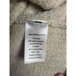 Barefoot Dreams  Women's Beige High Rib Half Zip Tunic Hoodie Size L Photo 6