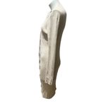 Sanctuary  Women's Beige Ribbed Knit Cardigan Dress Size L Casual Photo 6