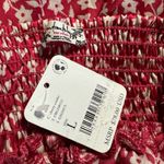 Free People On Our Radar Cherry Red Floral Print Slip Mini Dress Size L New Photo 5