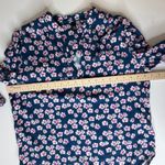 Kut From The Kloth  Floral Blouse Medium Bloomcore Cottage Boho Office Feminine Photo 7