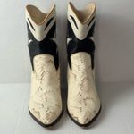 Dolce Vita Leather Cowboy Boots Loral Black/White Size 6.5 Black Photo 1