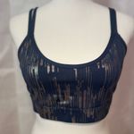 JoyLab  Black and Gray Patterned Sports Bra Photo 1