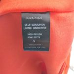 Olivaceous  Burnt Orange Short Sleeve Sheath Dress Size S Photo 5