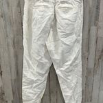 Athleta White 100% Linen Cabo Jogger Breezy Lightweight Beachy Pants Womens 4 Photo 1