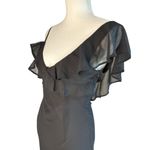 RUNAWAY THE LABEL Vacanza Maxi Dress in Black Small New Womens Gown Photo 6