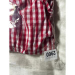Old Navy Women Top L Red Buffalo Check Button Up Cowgirl Western Casual Cotton Photo 10