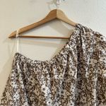 Rails Jayla One Shoulder Pull Over Top Size XL Cafe Floral Photo 4