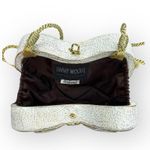 Timmy Woods 🝮 Butterfly Box Handbag Bag Minaudière 🝮
Gold Braided Strap 🝮 White Photo 10