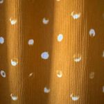 J.Crew Point Sur V Neck Flutter Sleeves Mustard Marigold Ivory Polka SZ S #2192 Photo 8