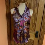 Adiva dressy bright watercolor sleeveless blouse Photo 10