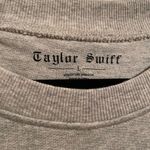 Taylor Swift Rep Rep Rep Gray Zipper Sleeve Reputation Sweatshirt L Photo 5