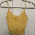 Garage Cropped Bungee Yellow Tank Top Photo 1