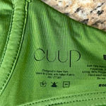 CUUP Green Satin BALCONETTE Wired Swim Top Beach Summer Cruise Vacation SZ 5 32D Photo 6