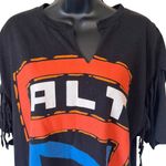 Salt N Pepa Distressed Graphic Tee Black Size L Photo 1