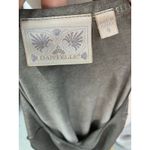 Dantelle  Oil Dye Ruffle Hem Tunic Top Grey Womens small Drop Waist‎ Boho Grunge Photo 1