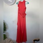 Sachin + Babi Kayla Halter Maxi Gown Coral Size 10 Photo 6