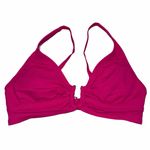 White House | Black Market NEW WHBM Pomegranate Pink U-Hook Bikini Top size Small Photo 2
