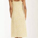 Billabong  Sweet Edges floral print midi yellow dress size S Photo 2