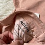 MOTHER High Waisted Looker Velvet Jeans In Petal Pink Size 23 Photo 6