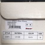 FINAL MARKDOWN 𝅺NIB Ladies’ Gramado Costa Black Sandals (39M/8) Photo 1