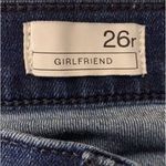 Gap Girlfriend Dark Wash Skinny Jeans Size 26r Photo 3