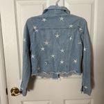 Sans Souci Denim Star-Patterned crop Jacket San souci size small Photo 2