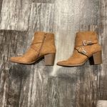 Sun + Stone Stylish Tan Ankle Boots Size 8 Photo 7
