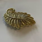 Vintage Gerrys Signed Leaf Brooch Pin Gold Photo 0