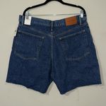 Lucky Brand  women’s traveler cut off dark denim short 16/33 5 button front nwt Photo 3