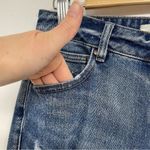 PacSun  Medium Wash Distressed Mom Jean Womens 28 Blue Denim Baggy 90s Casual Photo 4