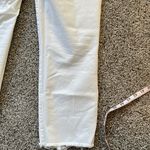 Paige  Cindy Crop white Stretch Jeans, Size 31 Petite, Like New Condition Photo 8