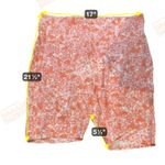BP Floral Print High Waist Bike Shorts‎ Athleisure Activewear 1X Orange Photo 4
