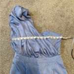 DO+BE  one shoulder drape jumpsuit blue size medium NWT. BOUTIQUE Photo 4