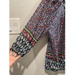 Anthropologie FIGUEROA AND FLOWER Boho Multicolor Sheer Blouse Photo 2
