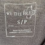 Free People We The Free Black Free Fallin Short Sleeve Shirt Photo 5