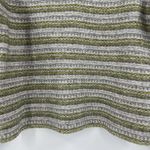 Vince ‎ Green Gray Fair Isle Striped Wool Cashmere Turtleneck Sweater Size Small Photo 4
